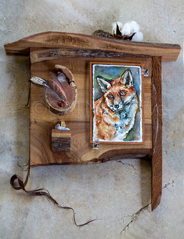 Fox Run watercolor by Shannon fox-run-watercolor-by-shannon